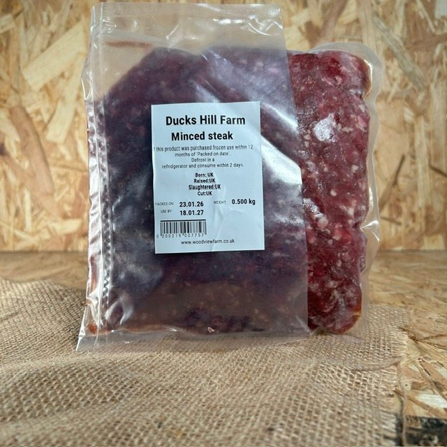 minced steak