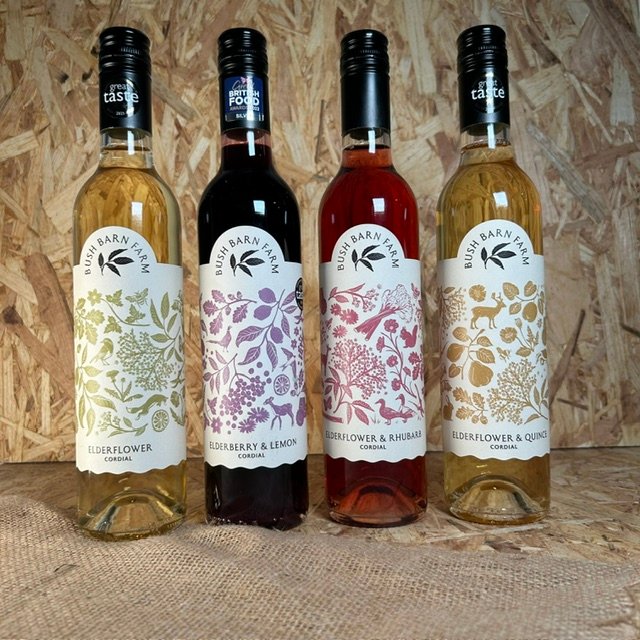 cordial bottles